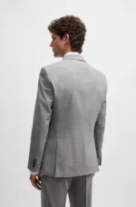 BOSS Suits Slim Fit - H-HUGE-2PCS-224 505216704063543545458 - Image 4