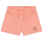 Calvin Klein Girls Coral Logo Shorts