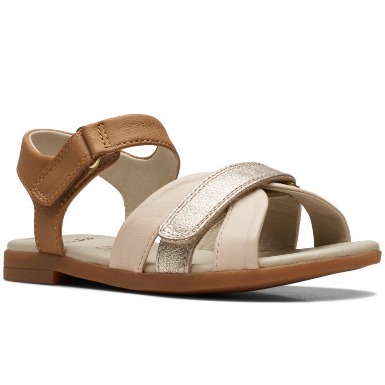 CL-SH-1825 (3) ClarksIvy Sea K Girls Sandals - Image 1