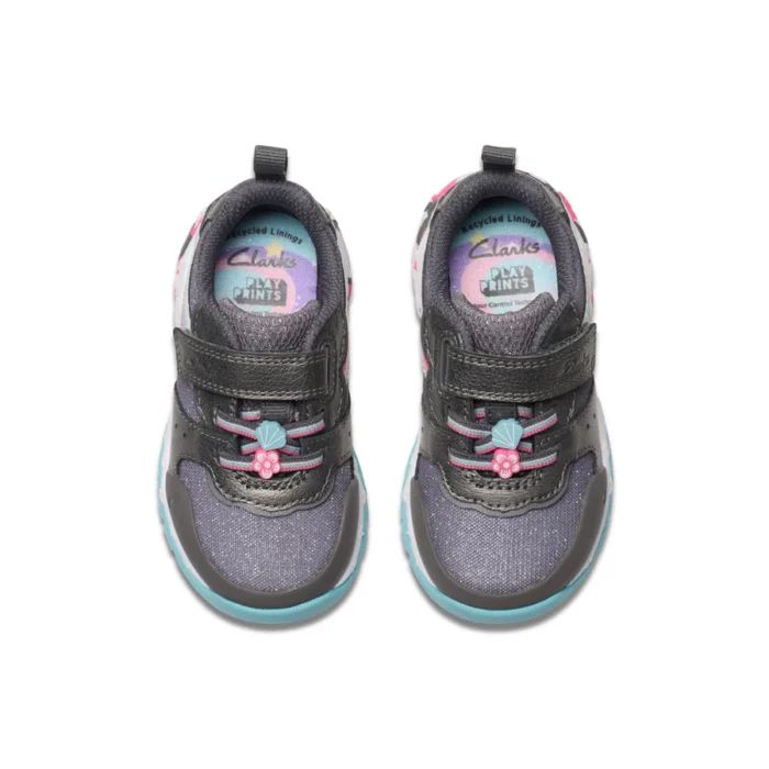 Clarks - Tidal Star T - Gun Metal - Shoes - Image 4