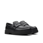 Boys - Lorcam Craft Youth Black Leather - Image 2