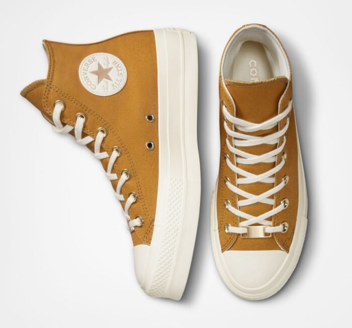 Chuck Taylor All Star Lift Platform Tonal Gold - Image 4