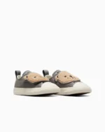 Chuck Taylor All Star One Strap Sherpa Bear Easy-On Low Top