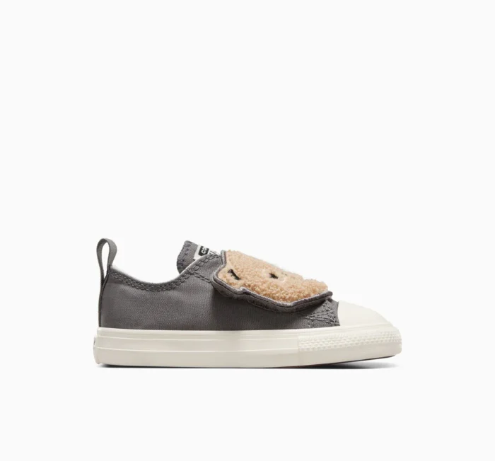 Chuck Taylor All Star One Strap Sherpa Bear Easy-On Low Top - Image 3