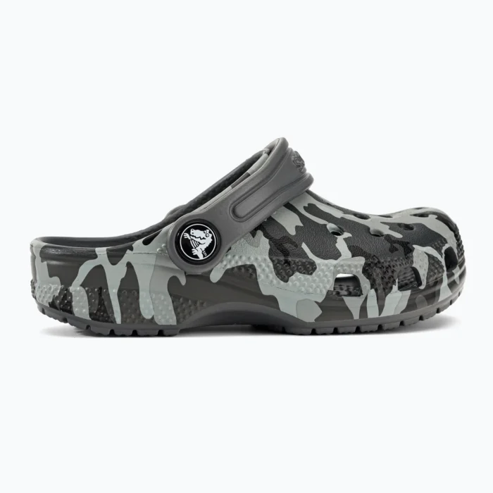 Crocs Classic Camo Clog T grey children's flip-flops 207593-097 - Image 4