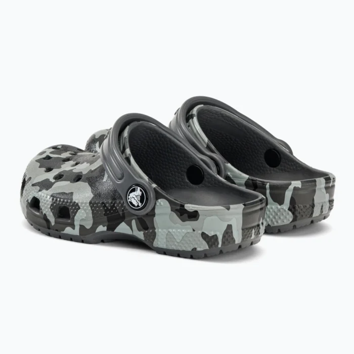 Crocs Classic Camo Clog T grey children's flip-flops 207593-097 - Image 6