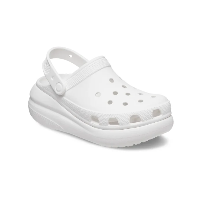 Unisex Crocs Crush Classic Clog - White - Image 3