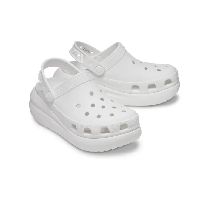 Unisex Crocs Crush Classic Clog - White - Image 4