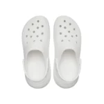 Unisex Crocs Crush Classic Clog - White - Image 2
