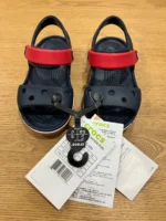 Crocs Crocband Kids Sandal 12856-485 Navy/Red Size C 7 - Image 2