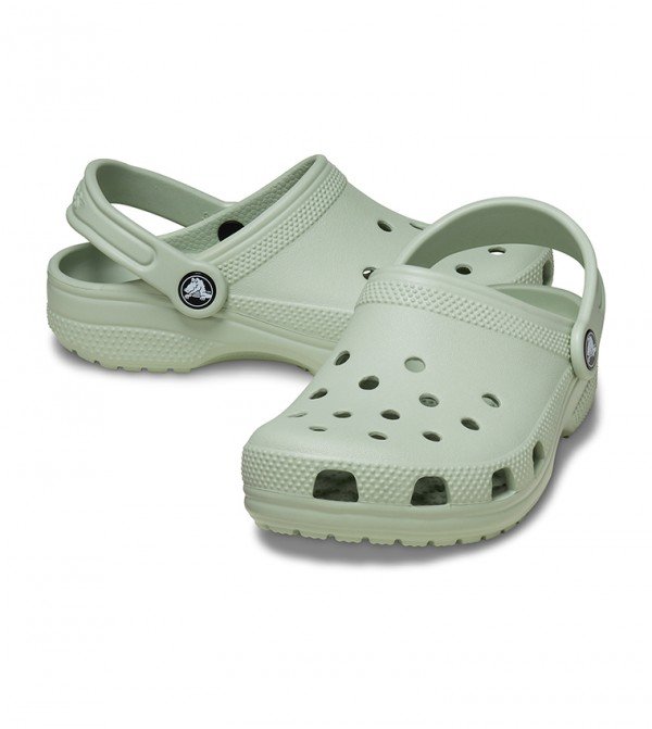 CR-SH-2081 (3) Crocs Toddler's Classic Clog in Green - Image 1
