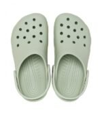 Crocs Toddler's Classic Clog in Green - Image 2