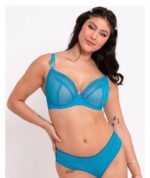 Curvy Kate Lifestyle Plunge Bra - Capri Blue - Image 2