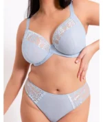 Curvy Kate Centre Stage Full Plunge Bra - Icy Blue - Image 2