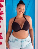 Superplunge Multiway Padded Plunge Bra Black - Image 3