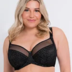 Amaze Balcony Side Support Bra Black