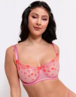 Strawberry Crush Balcony Bra Pink Multi - Image 2