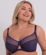 Curvy Kate Victory Balcony Bra - Deep Purple