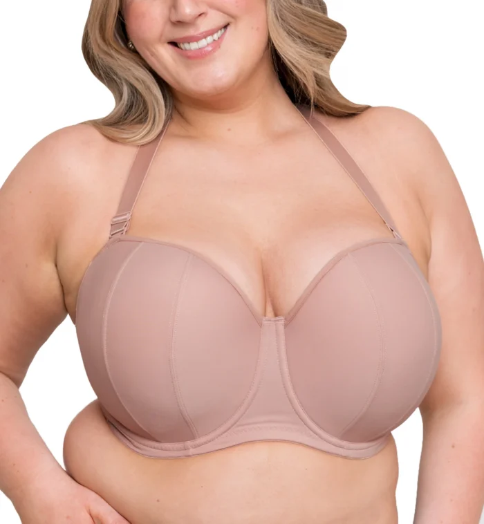 Curvy Kate Luxe Multiway Strapless Underwire Bra -- Latte - Image 2