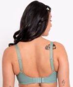 Curvy Kate Happy Boobs Balcony Bra - Sage Green - Image 4
