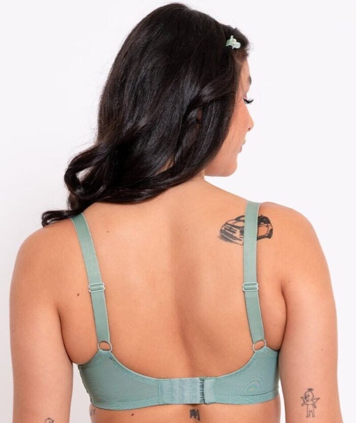 Curvy Kate Happy Boobs Balcony Bra - Sage Green - Image 4