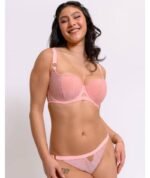 Curvy Kate Lift Off Padded Balcony Bra - Rose Sparkle - Image 2