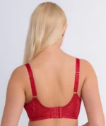 Curvy Kate Lace Daze Balcony Bra - Lipstick Red - Image 4
