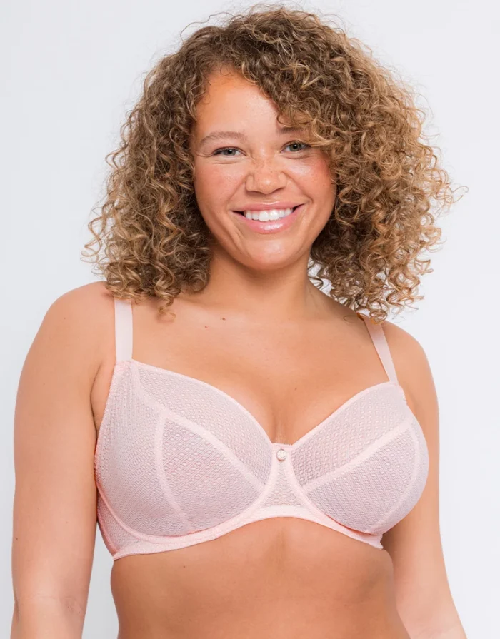 Happy Boobs Balcony Bra Soft Pink - Image 3