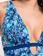 Mykonos Reversible Non-Wired Multiway Swimsuit Blue Print - Image 5