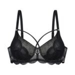 Dorina Bailey non-padded bra black with gold details