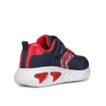 Geox Boys Trainer J Assister J45DZC Navy/Red - Image 4