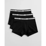 Gant Men's Boxer Shorts Pack of 3 Black Solid 900003053 5 Black