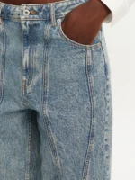 HUGO Leni Jeans 50531726 Blue Loose Fit - Image 4