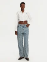 HUGO Leni Jeans 50531726 Blue Loose Fit - Image 2
