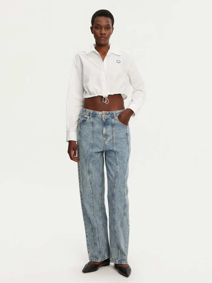 HUGO Leni Jeans 50531726 Blue Loose Fit - Image 2