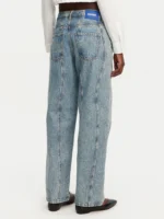 HUGO Leni Jeans 50531726 Blue Loose Fit - Image 3