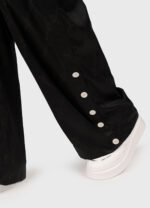 HUGO HACELIA trousers with monogram logo - Image 5