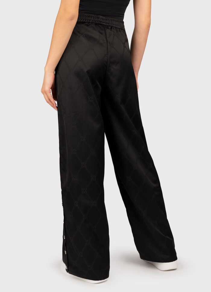 HUGO HACELIA trousers with monogram logo - Image 4