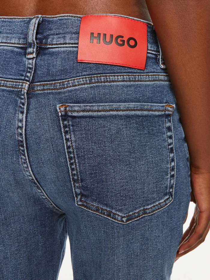 HUGO Geflare Jeans 50522461 Blue Flare Fit - Image 4
