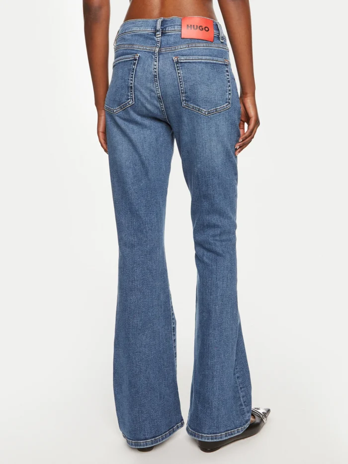 HUGO Geflare Jeans 50522461 Blue Flare Fit - Image 2
