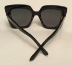 JIMMY CHOO AURI/G/S 80790 53-22-145 Black/ Gray Lens Women’s Sunglasses - Image 2