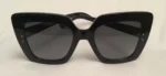 JIMMY CHOO AURI/G/S 80790 53-22-145 Black/ Gray Lens Women’s Sunglasses - Image 5