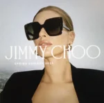 JIMMY CHOO AURI/G/S 80790 53-22-145 Black/ Gray Lens Women’s Sunglasses - Image 4