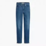 724 High Rise Straight Button Shank Women's Jeans