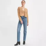 70's High Rise Slim Straight Women's Jeans - Image 2