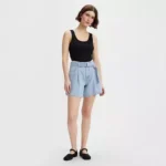 Belted Baggy Women's Shorts - Image 2