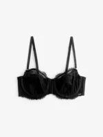 Lipsy Multiway Balcony Underwired Black Bra