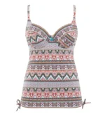 Panache Eclectic Boho Adjustable Side Underwire Tankini (SW1811) - Boho Print - Image 6