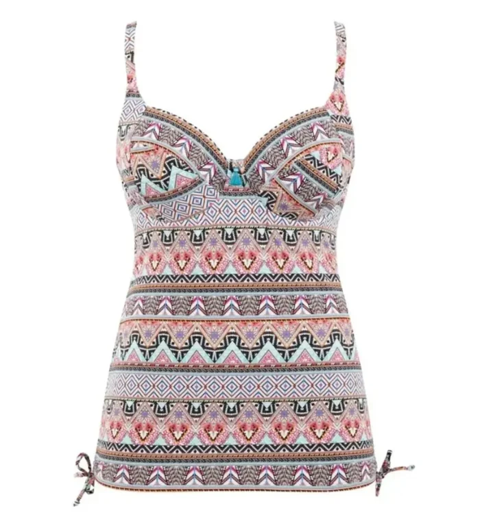 Panache Eclectic Boho Adjustable Side Underwire Tankini (SW1811) - Boho Print - Image 6
