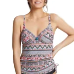Panache Eclectic Boho Adjustable Side Underwire Tankini (SW1811) - Boho Print